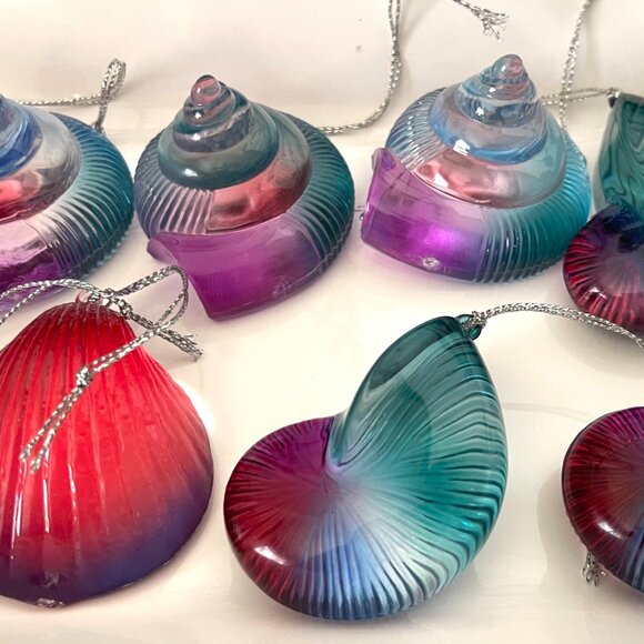 Christmas ornaments ( Set of 17 ornaments ) Nautical Theme. - Picture 4 of 6